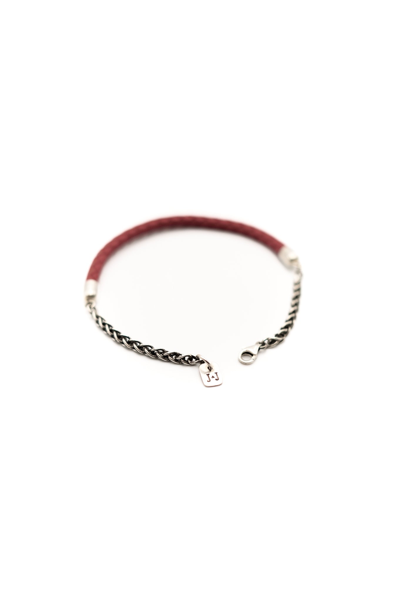 Wanderer Bracelet with Red Leather