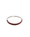 Wanderer Bracelet with Red Leather