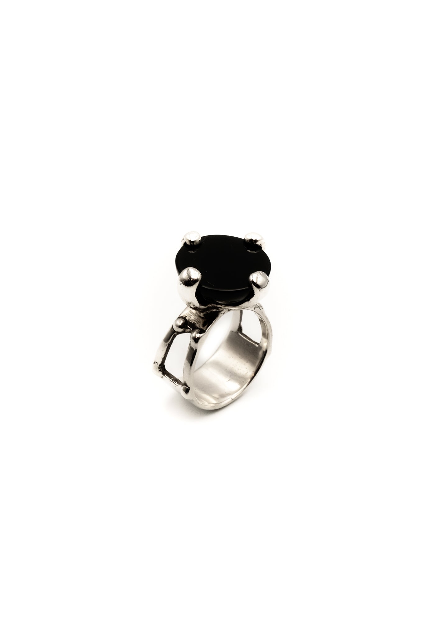 Alexandra Ring with Black Onyx Stone