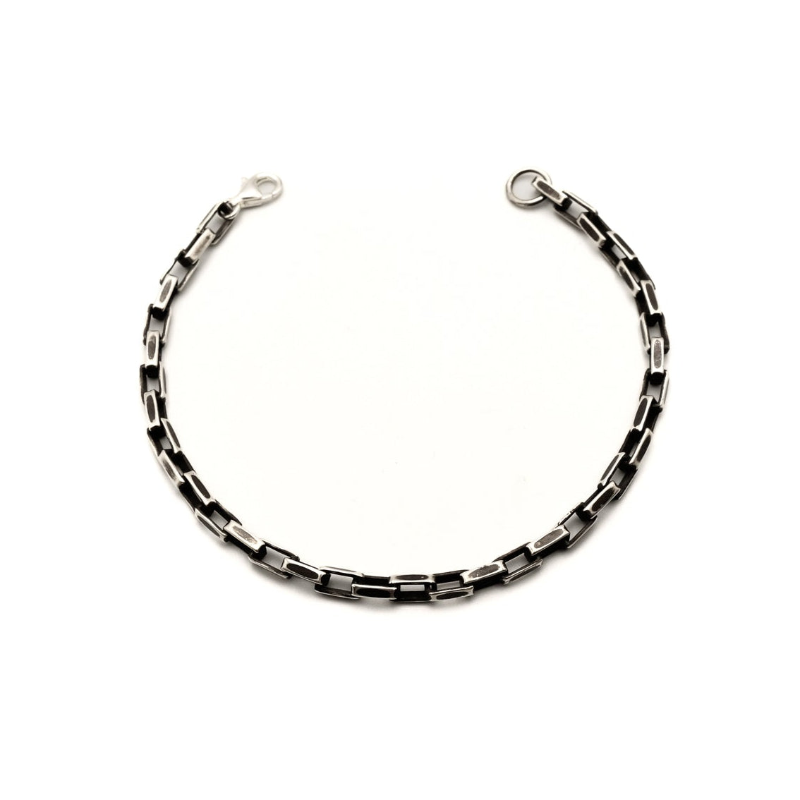 Box Chain Bracelet – sterling silver