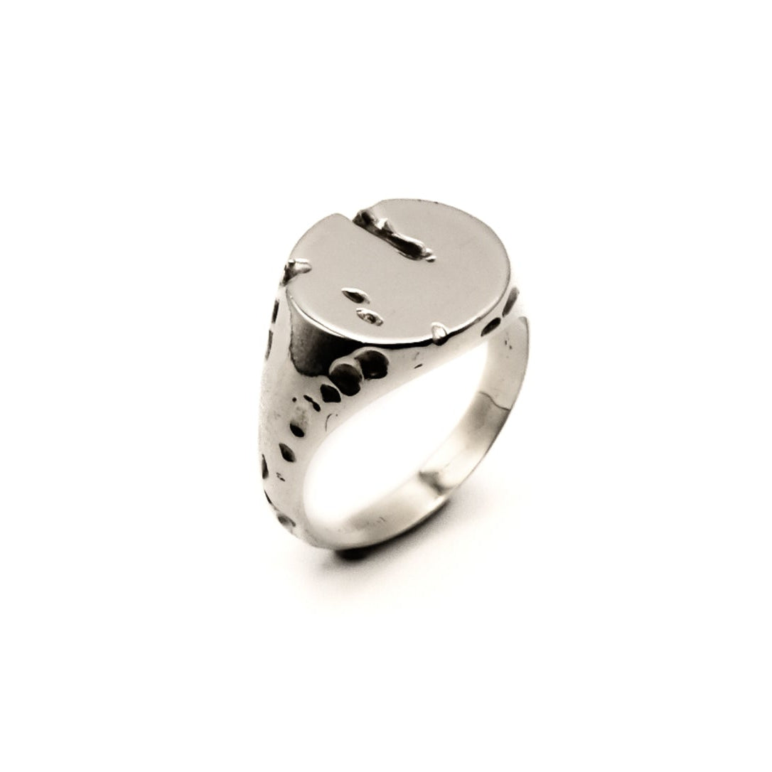 Canyon Ring (Circle) – sterling silver