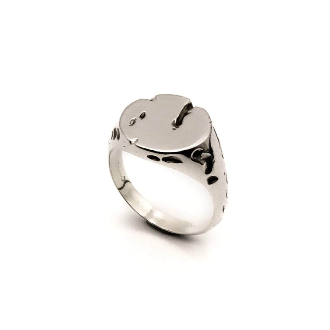 Canyon Ring (Circle) – sterling silver