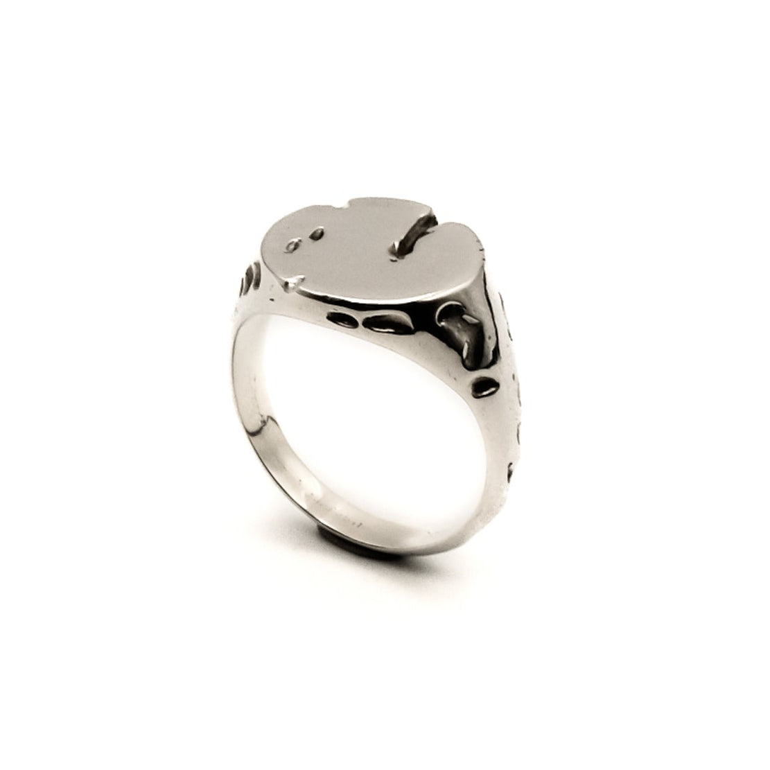 Canyon Ring (Circle) – sterling silver