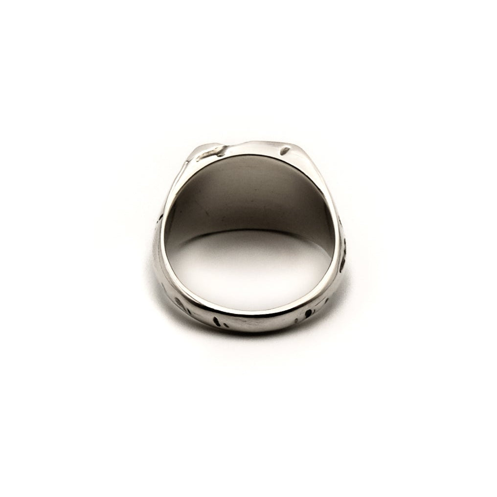 Canyon Ring (Cushion) – sterling silver