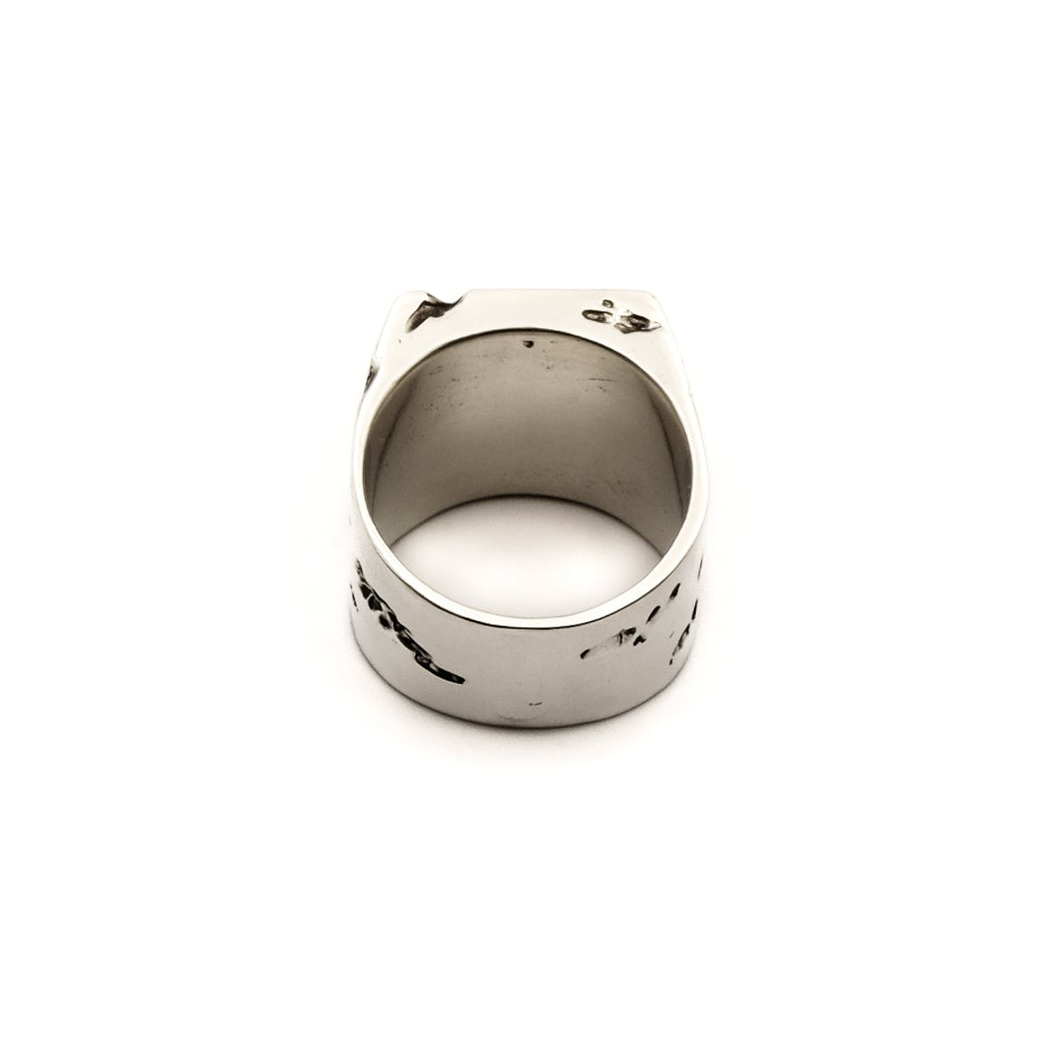 Canyon Ring (Large Square) – sterling silver