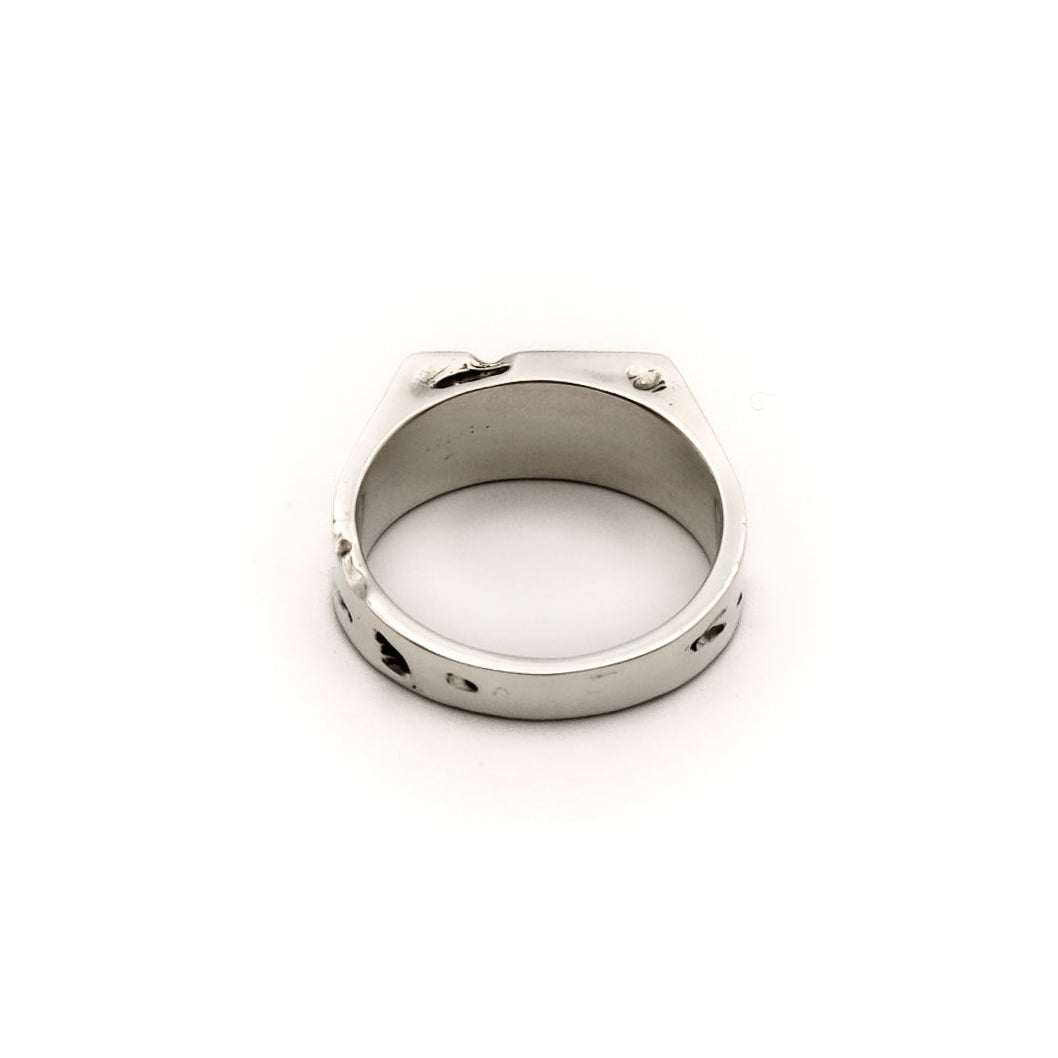 Canyon Ring (Rectangular) – sterling silver