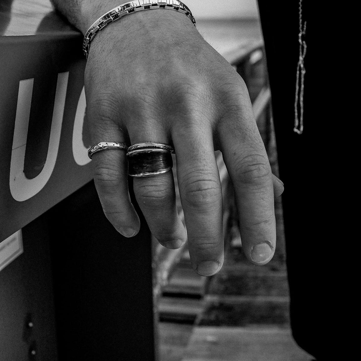 Chevalier Ring – sterling silver