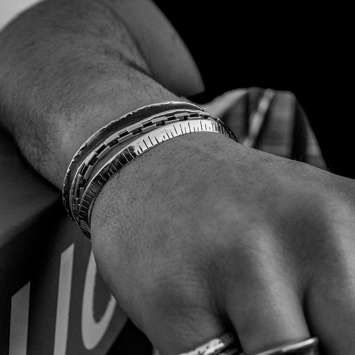 Daybreak Cuff – sterling silver