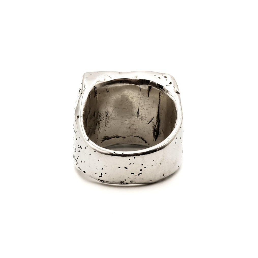 Emperor Square Signet Ring – sterling silver