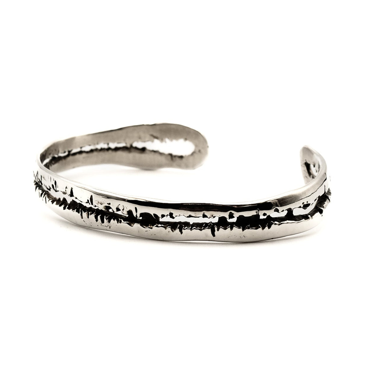 Marauder Cuff – sterling silver