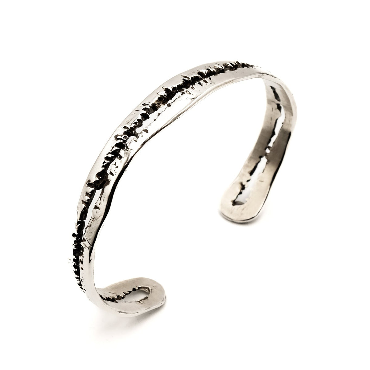Marauder Cuff – sterling silver