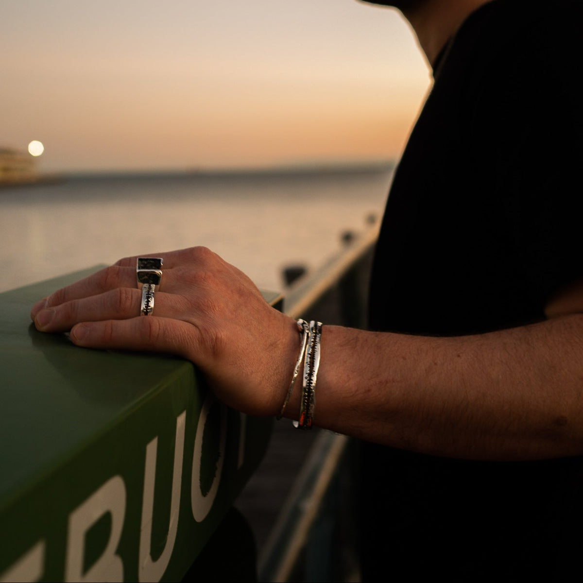 Marauder Cuff – sterling silver