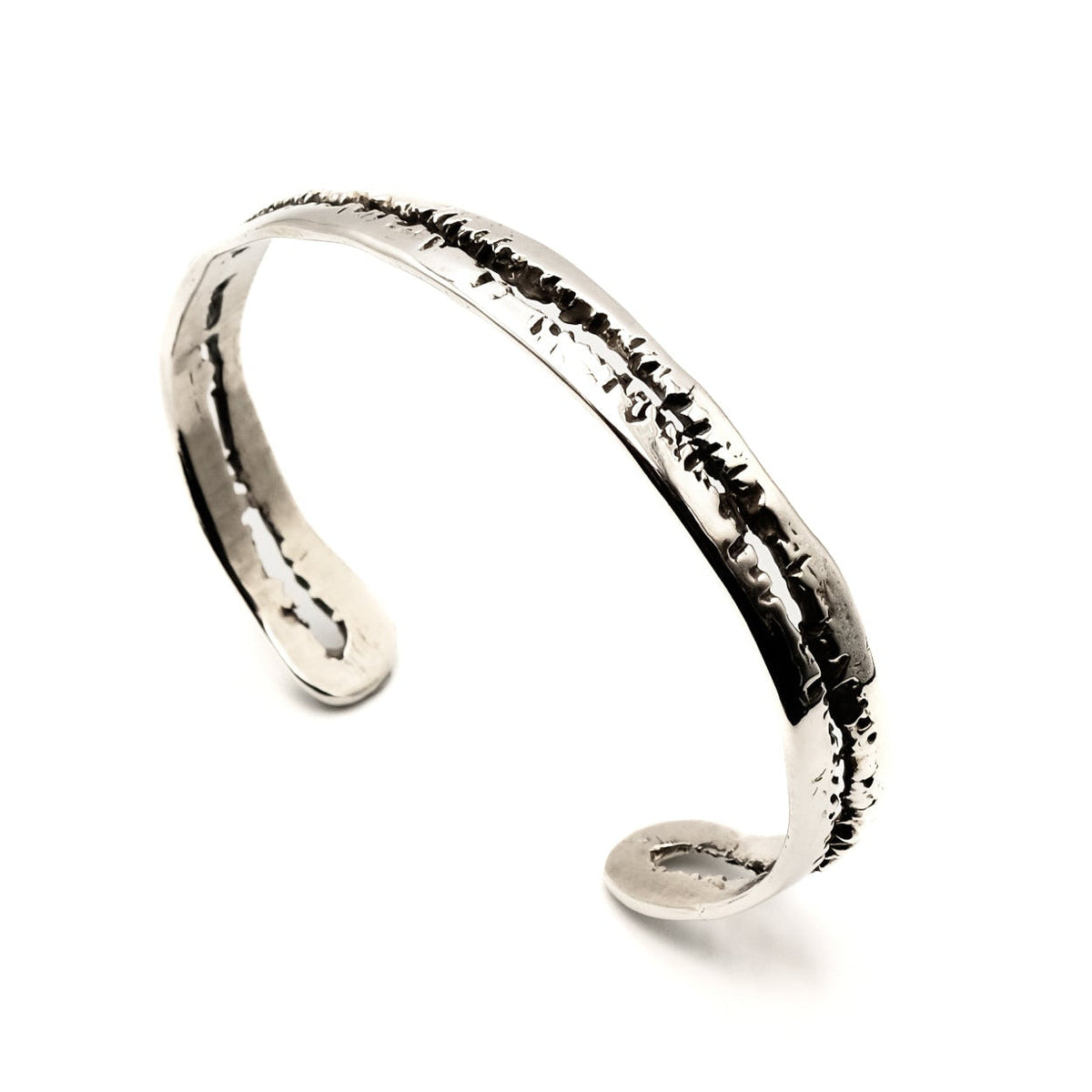 Marauder Cuff – sterling silver