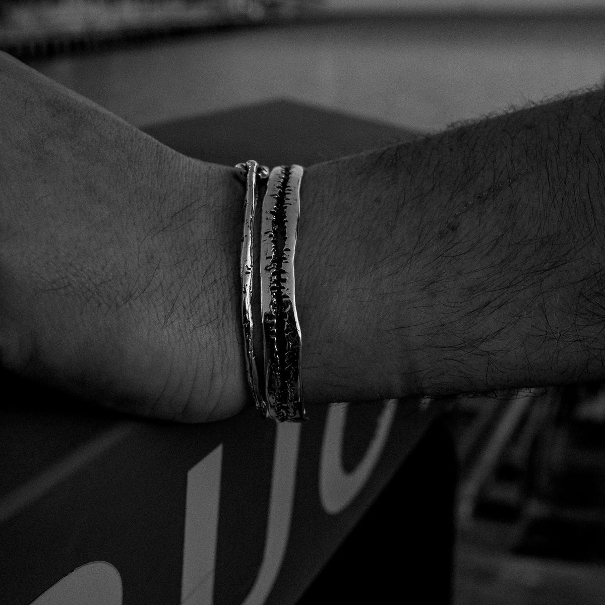 Marauder Cuff – sterling silver