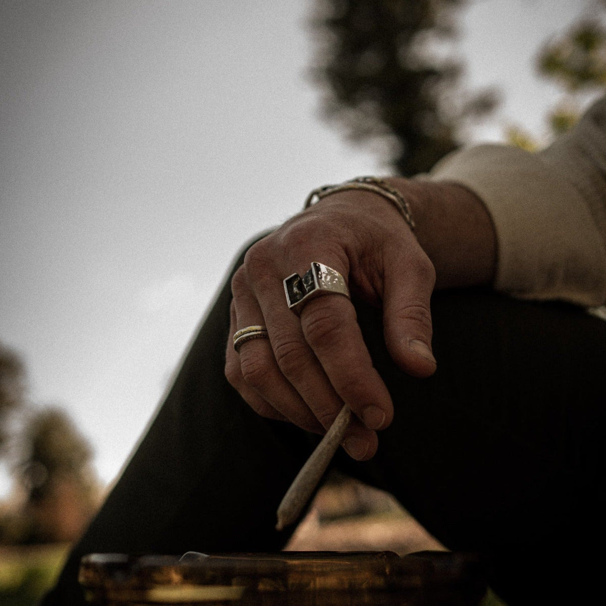 Ruins Crusade Ring – sterling silver