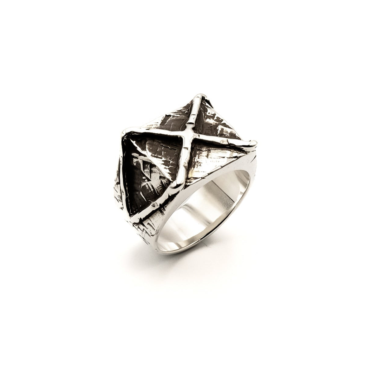 Ruins Relic Ring – sterling silver