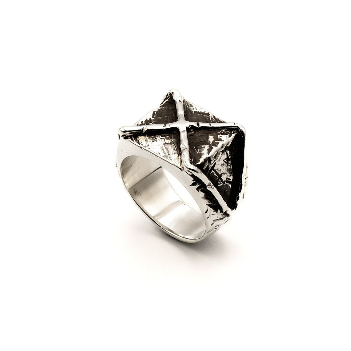 Ruins Relic Ring – sterling silver